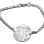 Personalised NN Vertical silver Bracelet/Anklet