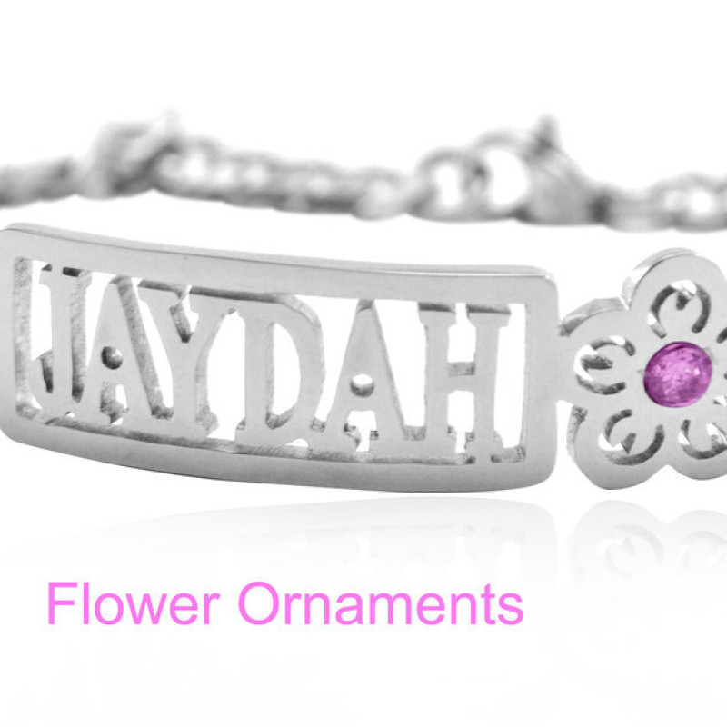 Personalised Name Bracelet or Anklet Personalised name bracelet or anklet product image