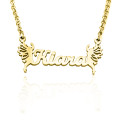Fairy Personalised Name Necklace Personalised name necklace with fairy detail