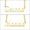 Personalised Name Necklace - 18ct Gold Plated