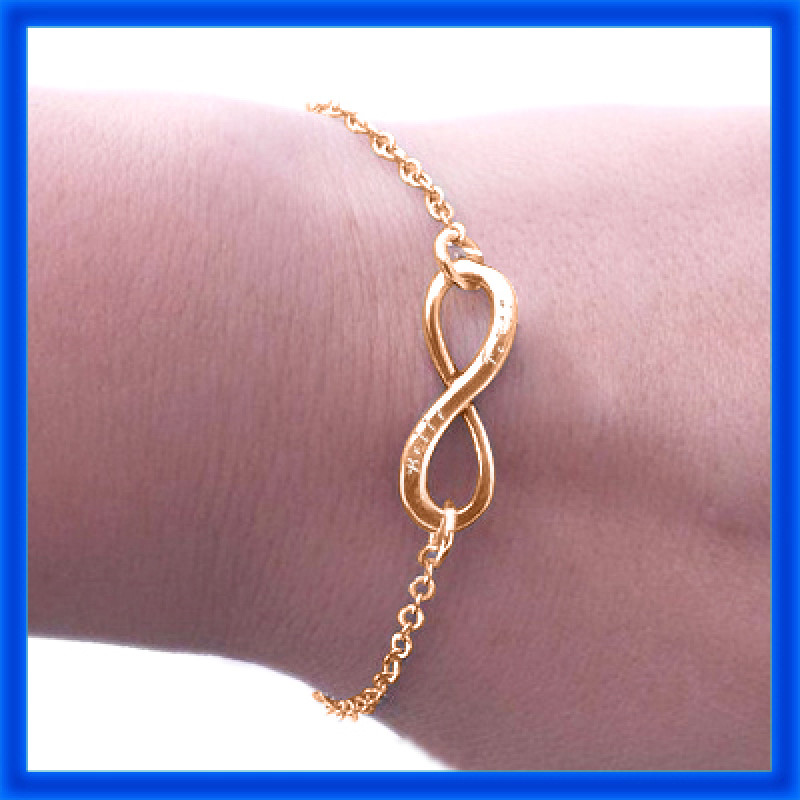 Neatie Infinity Bracelet/Anklet in Rose Gold Rose gold Neatie infinity bracelet or anklet