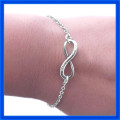 Neatie Infinity Bracelet/Anklet - Sterling Silver Neatie Infinity Bracelet/Anklet in sterling silver