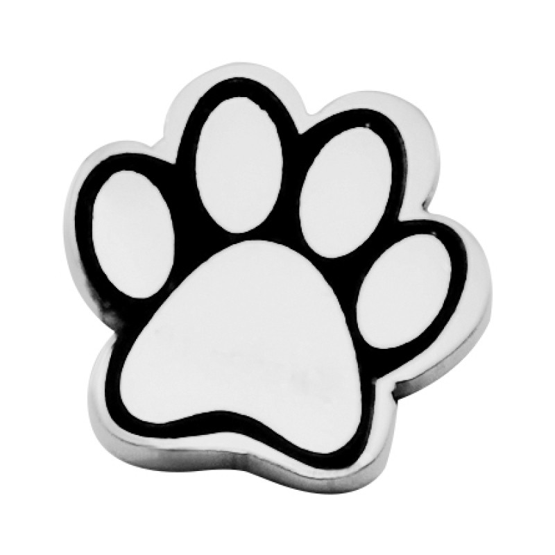Personalised Paw Silver Charm Dream Locket