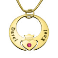 Personalised Queen of My Heart Necklace