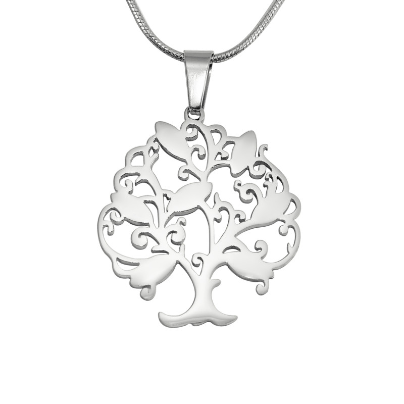 Personalised Tree of My Life Necklace Personalised Tree of My Life necklace in sterling silver