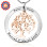 Personalised Tree of My Life Washer 7 - Two Tone - Rose Gold Tree