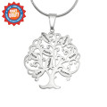 Personalised Tree of My Life Necklace Personalised Tree of My Life necklace in sterling silver