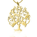 Personalised Tree of My Life family tree necklace