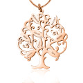 Personalised Tree of My Life family tree-style necklace