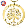 Personalised Tree of My Life washer pendant
