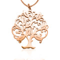 Personalised Tree of My Life Necklace Personalised Tree of My Life family tree pendant necklace