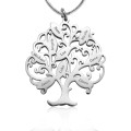 Personalised Tree of My Life Necklace in Sterling Silver Personalised Tree of My Life necklace in sterling silver
