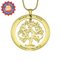 Personalised Tree of My Life Washer 8 Personalised Tree of My Life Washer 8 necklace
