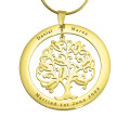 Personalised Tree of My Life Washer 8 Personalised Tree of My Life Washer 8 necklace