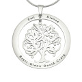 Tree of My Life Washer 9 Pendant Personalised Tree of My Life Washer 9 pendant
