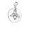 Personalised Angel Charm Silver