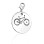 Personalised Bike Charm