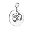 Personalised camera charm jewellery made to order