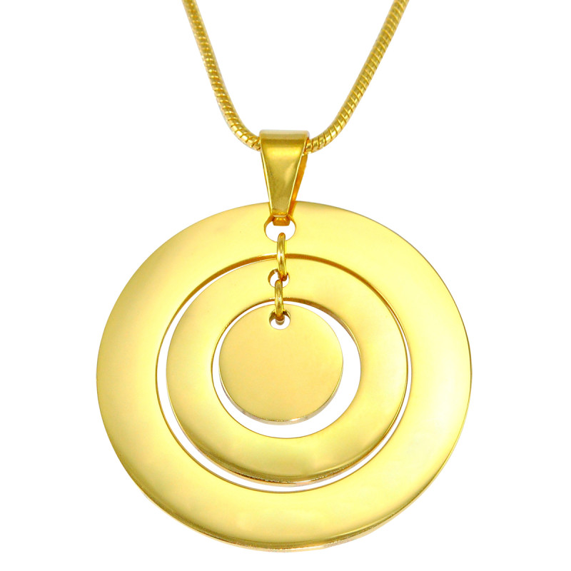 Personalised Circles of Love Necklace Personalised Circles of Love Necklace product image