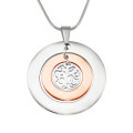Personalised Circles of Love Tree Necklace Personalised Circles of Love Tree necklace in rose gold and silver tones