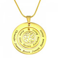 Personalised Circles of Love Tree Necklace Personalised Circles of Love Tree Necklace