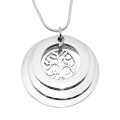 Personalised Family Triple Love Silver Silver Personalised Family Triple Love jewellery