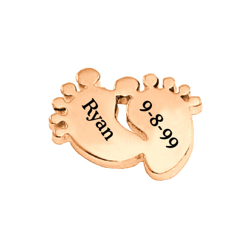 Personalised Feet Charm Dream Locket charm