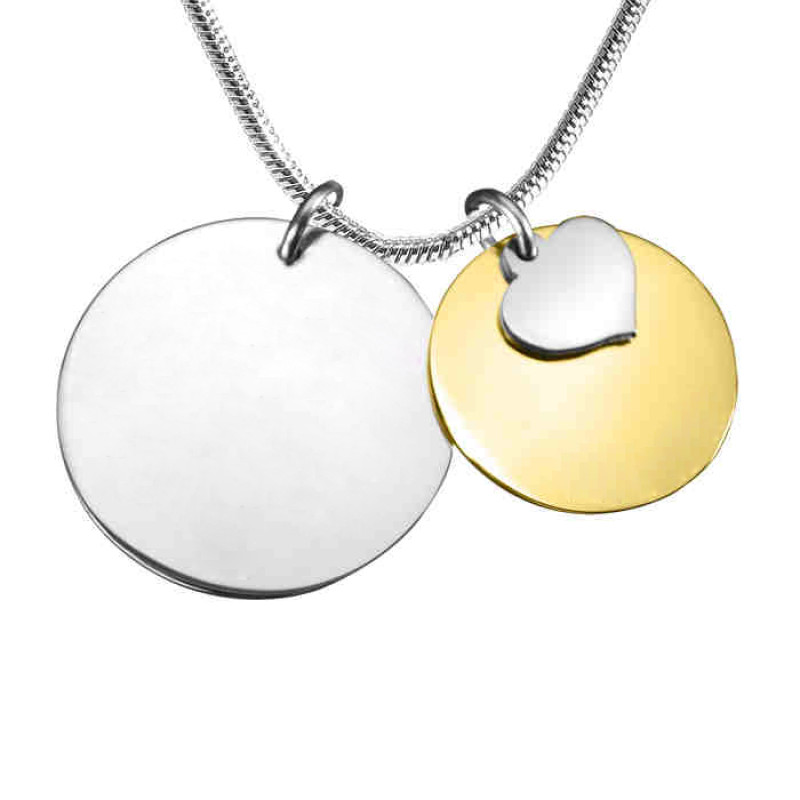 Two-tone Personalised Mother Forever Necklace