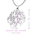 Tree of My Life Necklace Size Reference Size reference image for the sterling silver Tree of My Life necklace