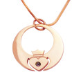 Personalised Queen of My Heart necklace