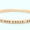 Personalised She Believed She Could Bangle 18ct Gold Plated