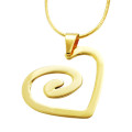 Swirls of My Heart Gold-Plated Necklace Swirls of My Heart 18ct gold-plated necklace