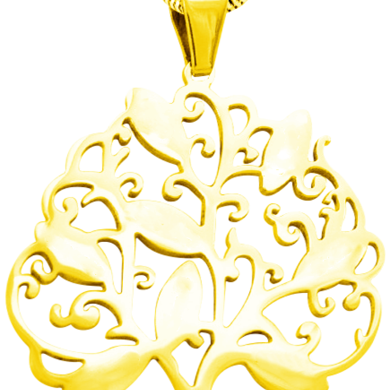 Product view of the personalised Tree of My Life necklace