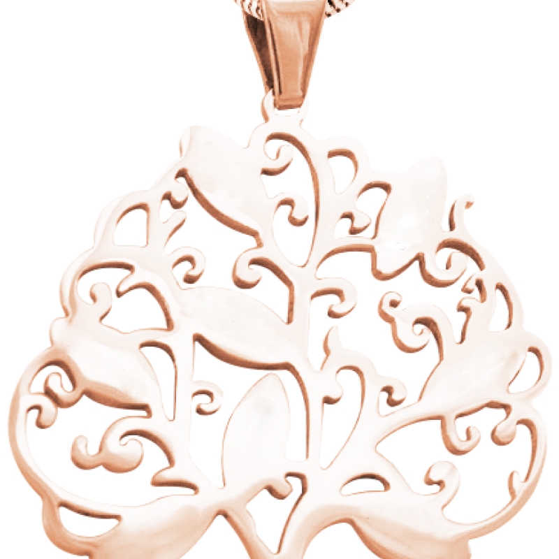 Personalised Tree of My Life necklace image