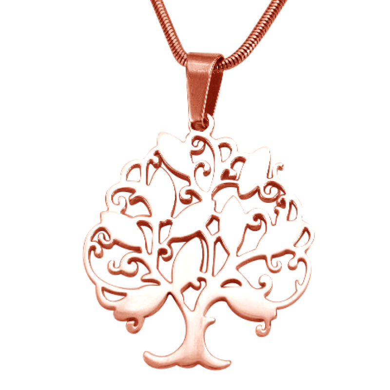 Personalised Tree of My Life Necklace Personalised Tree of My Life family tree pendant necklace