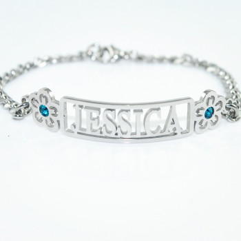 Name Necklace/Bracelet/Anklet - DIY Name Jewellery With Any Elements Name Necklace/Bracelet/Anklet - DIY Name Jewellery With Any Elements