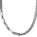 Adjustable Link Cuban Chain Necklace Adjustable link Cuban chain necklace with an extended chain