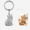 Personalized Pet Keyring, Personalized Photo Keychain, Engrave Photo Keepsake, Cat and Dog Keyring, Photo Pendant,Pet Memorial Keyring