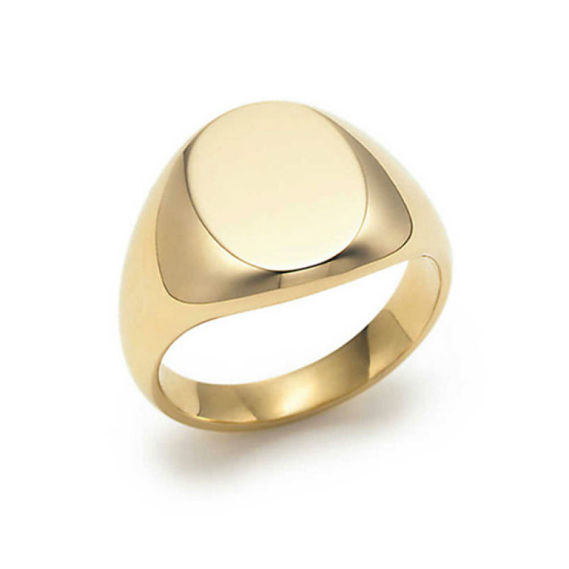 Personalised family crest signet ring product image