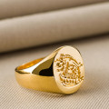 Personalised family crest signet ring product image