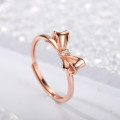 Papillon Bow Ring Detail Papillon bow ring detail view