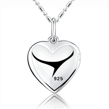 Personalised Engravable Photo Locket Pendant Necklace Sterling Silver Personalised Engravable Photo Locket Pendant Necklace Sterling Silver