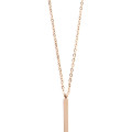 Personalized Long Bar Necklace Personalized long vertical bar necklace product view