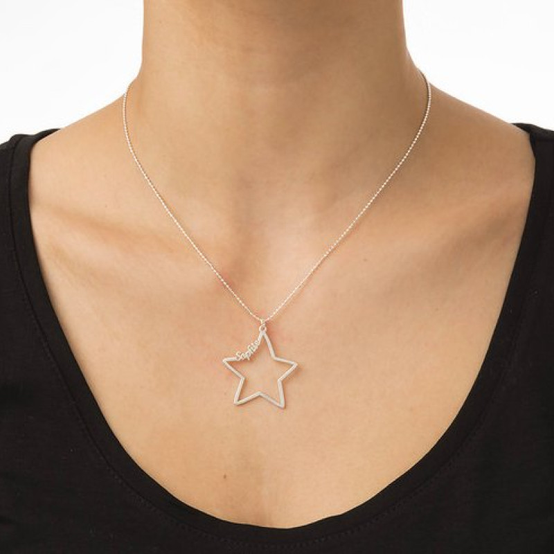 Personalised Star Name Necklace product image