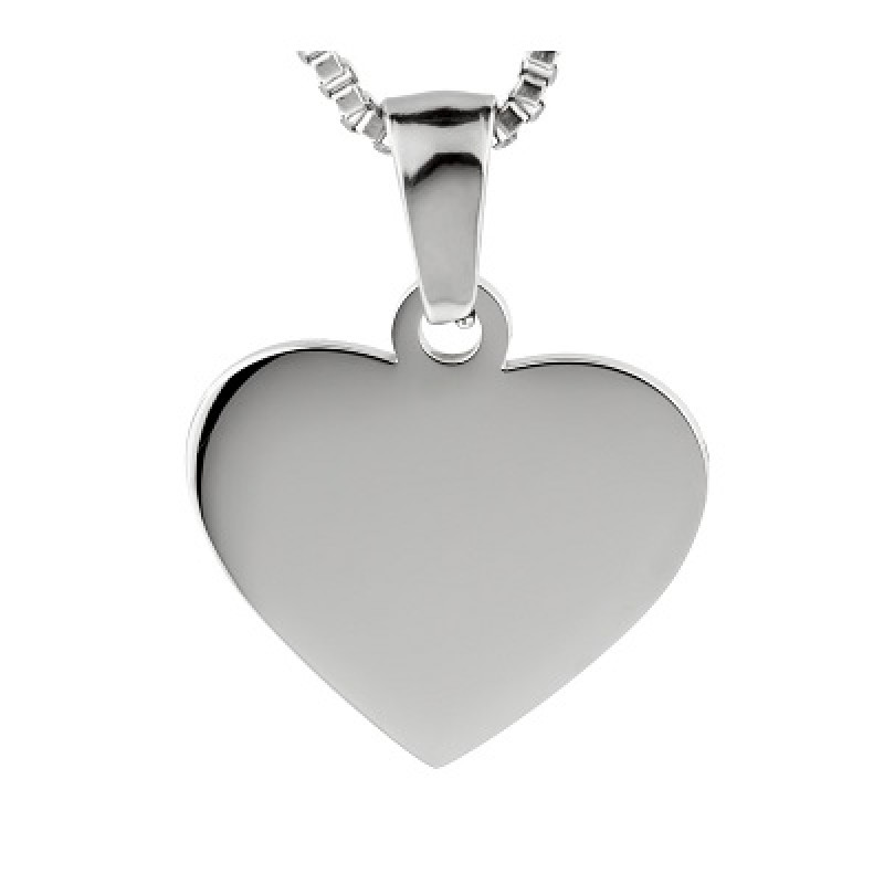 Cascade Heart Pendant Plain heart pendant