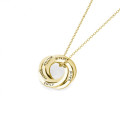 50th Birthday Five Rings Russian Ring Necklace Personalised five-ring Russian ring necklace for a 50th birthday