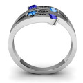 Connection Interwoven Stones Ring Connection Interwoven Stones Ring alternate product view