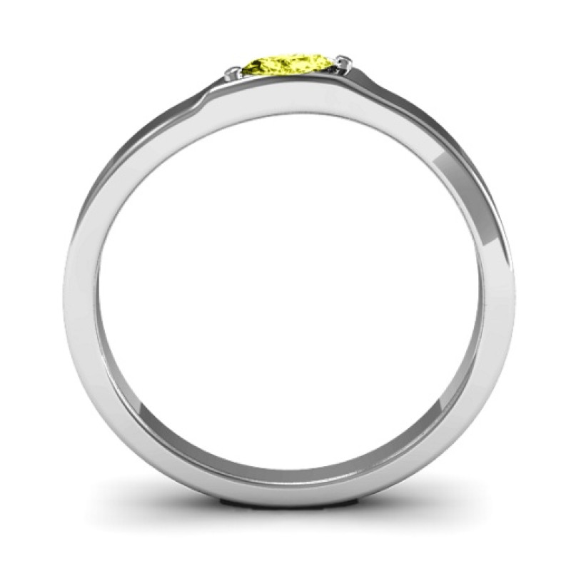 Muse Marquise Swirl Ring Detail View Muse Marquise Swirl Ring product detail view