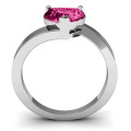 Passion Large Heart Solitaire Ring Passion Large Heart Solitaire Ring product view