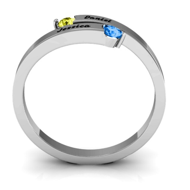 Soleil Tipped Bypass Ring Soleil Tipped Bypass Ring product image